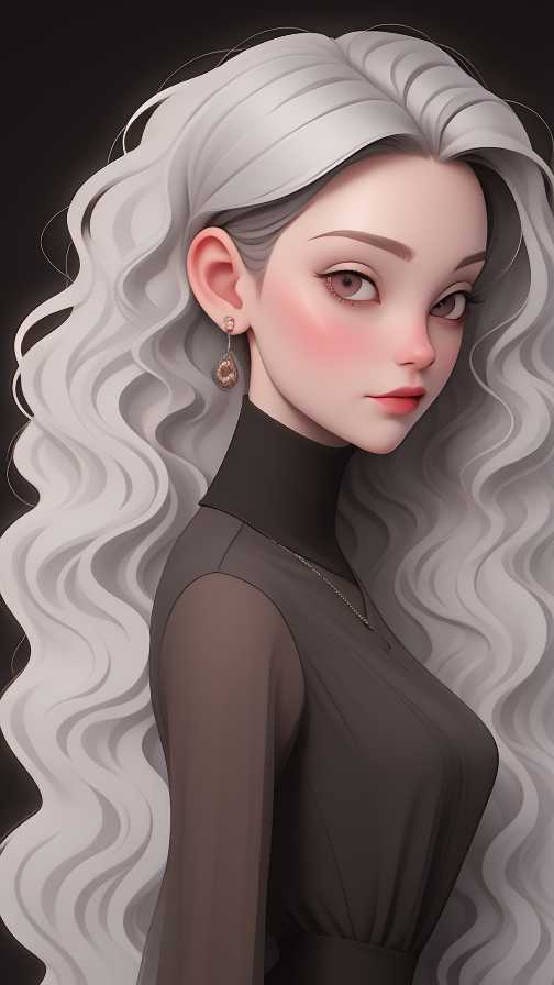 精致美女