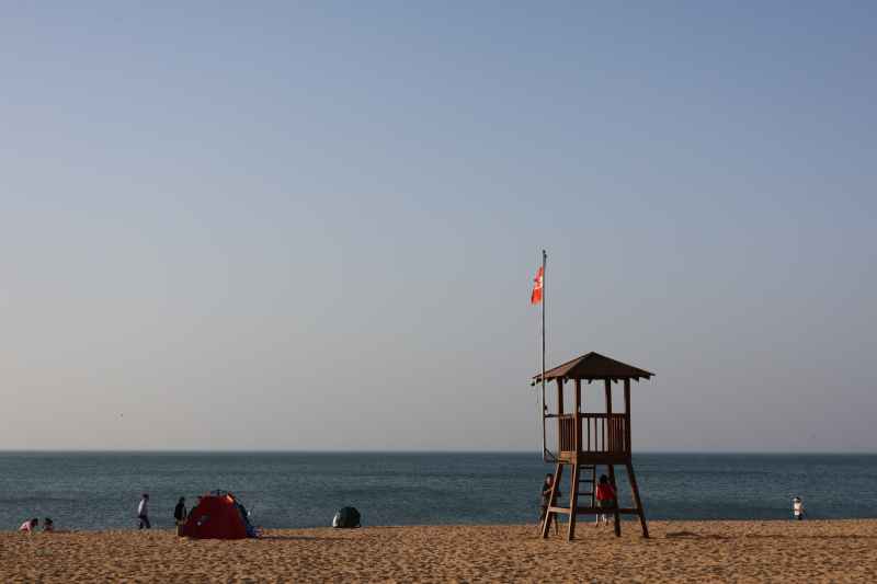 山东威海海水浴场的大海 7