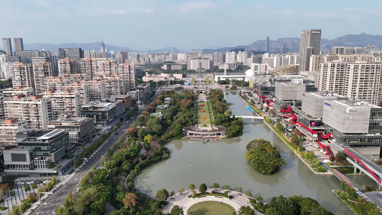温州中央绿轴和天际线 13
