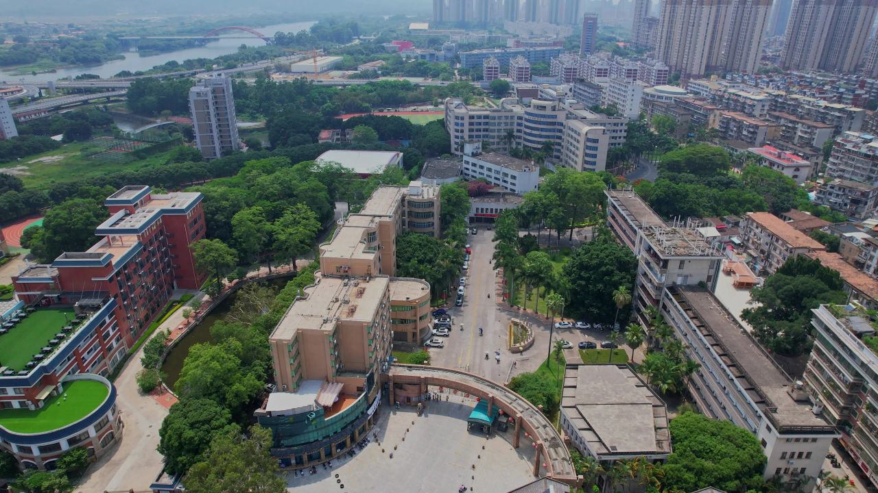 航拍漳州闽南师范学院