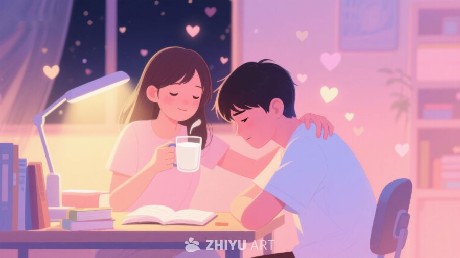 温馨夜晚共读时光 504