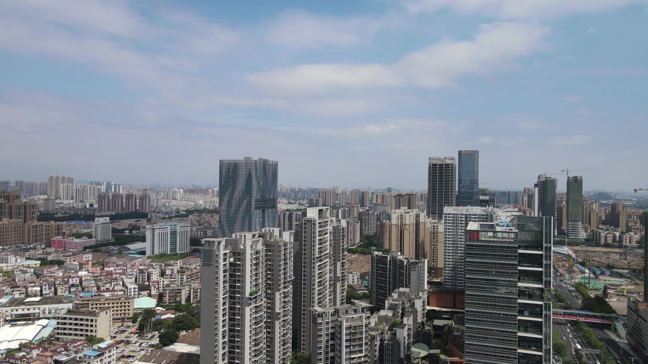 佛山市区航拍