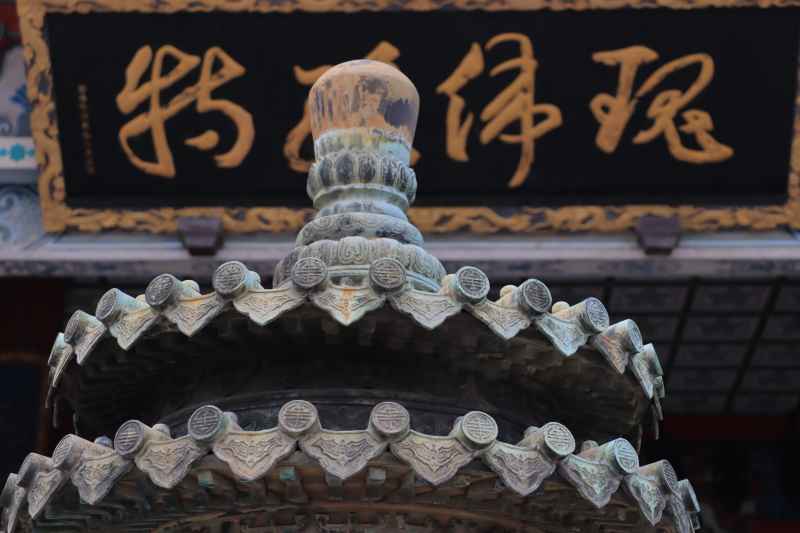 滕王阁近距离特写古迹
