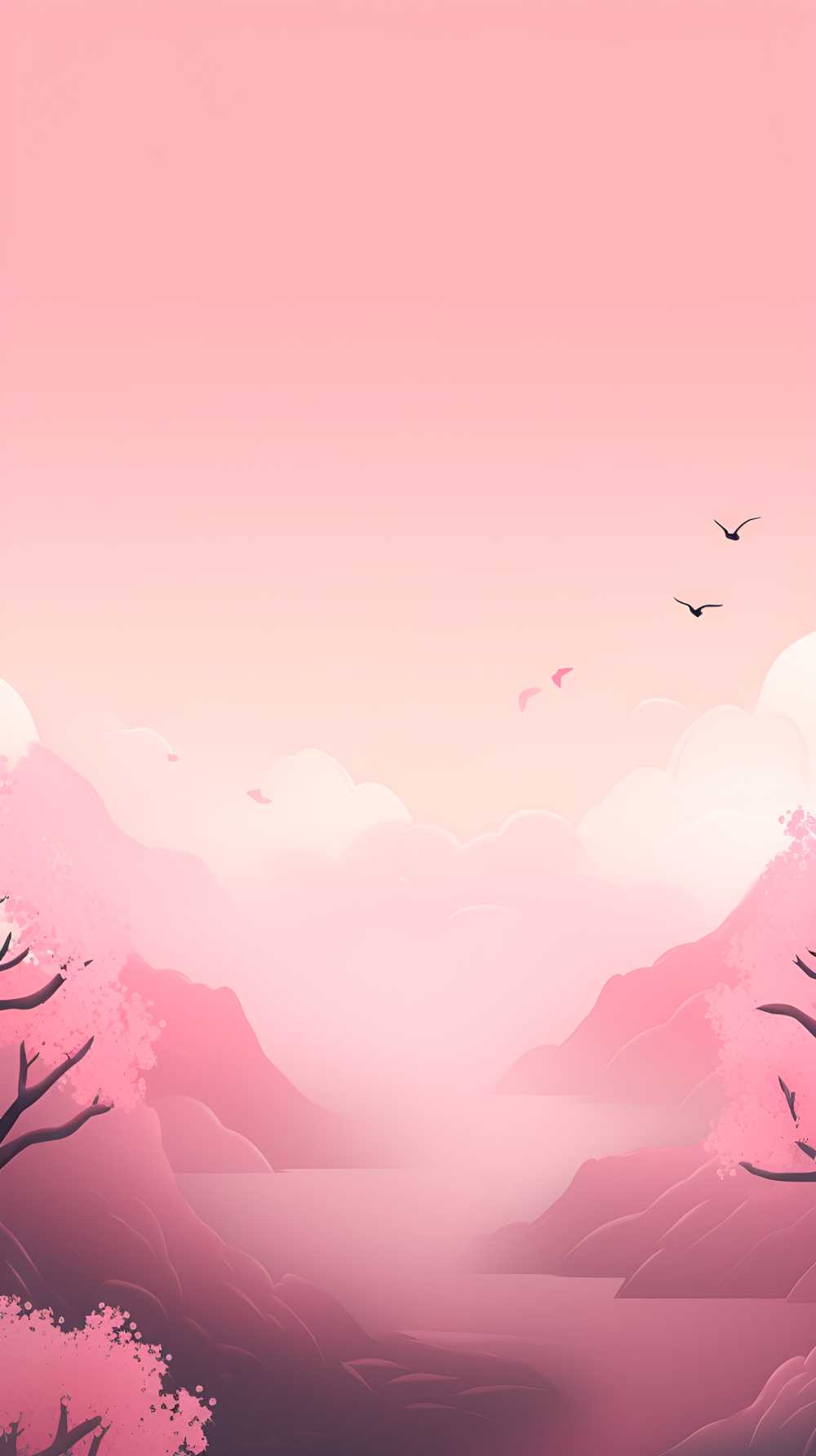 唯美粉色艺术背景图99