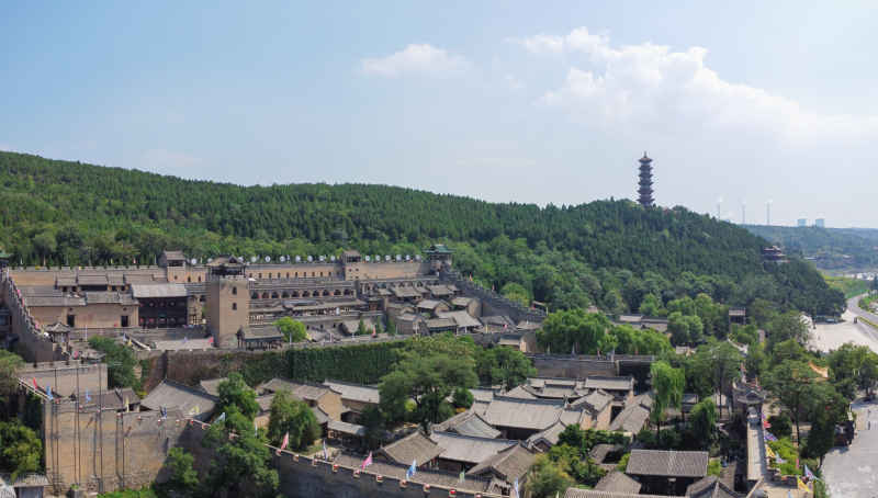 航拍山西晋城古建风光 7