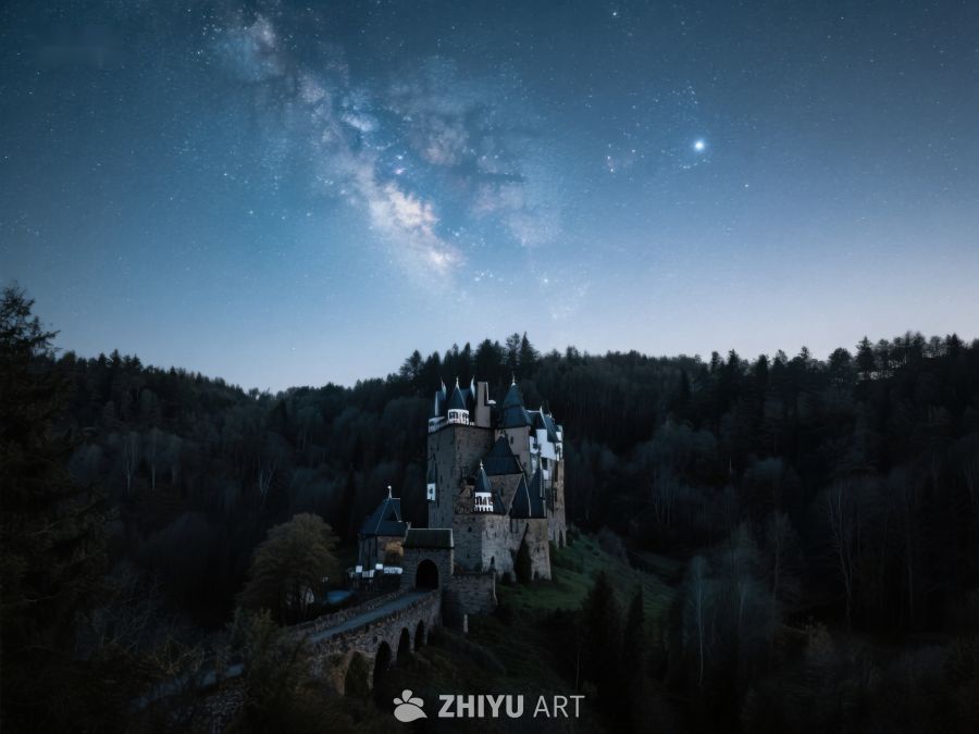 夜空下的古堡 315