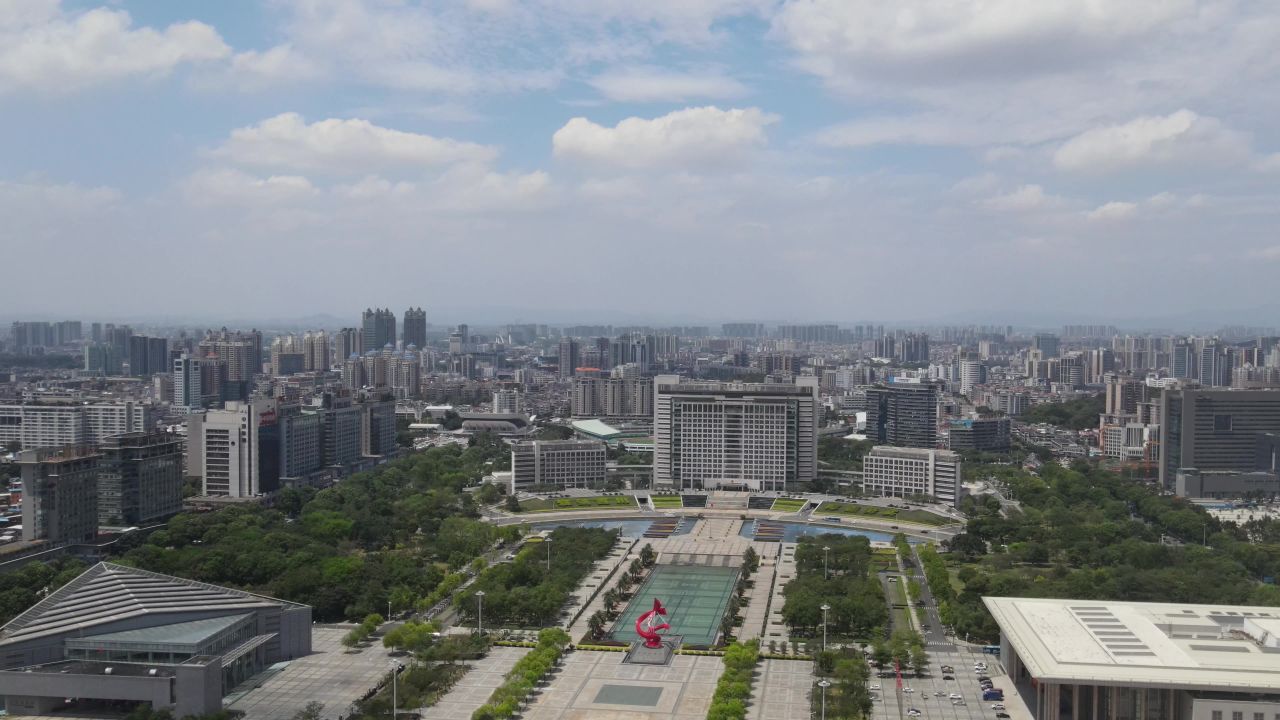 东莞市区航拍