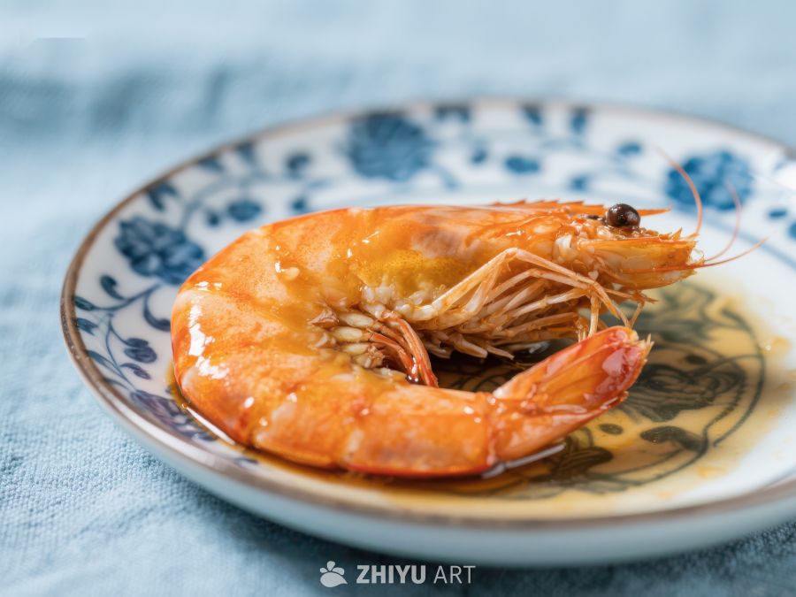 盘中美味烤虾 660