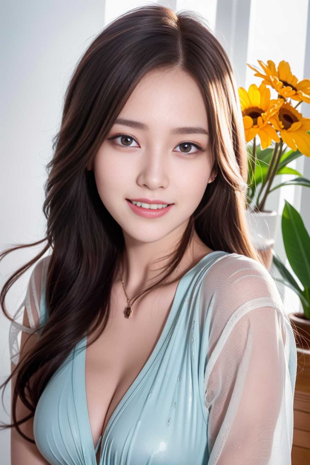 美女人像