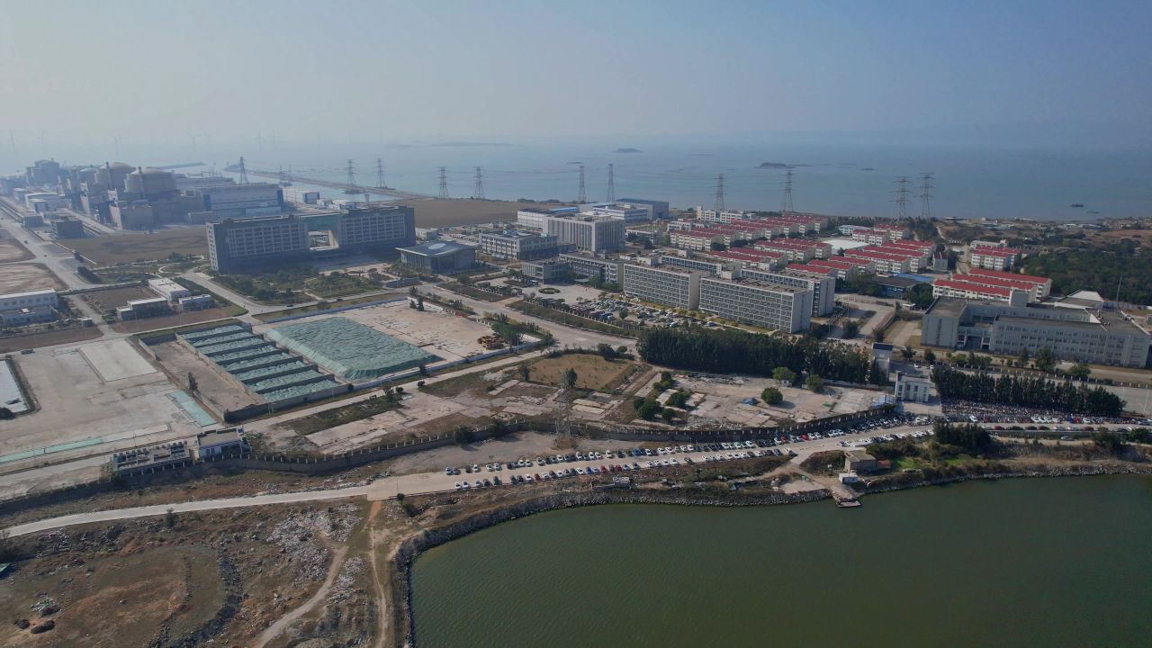 航拍福清核电站景观
