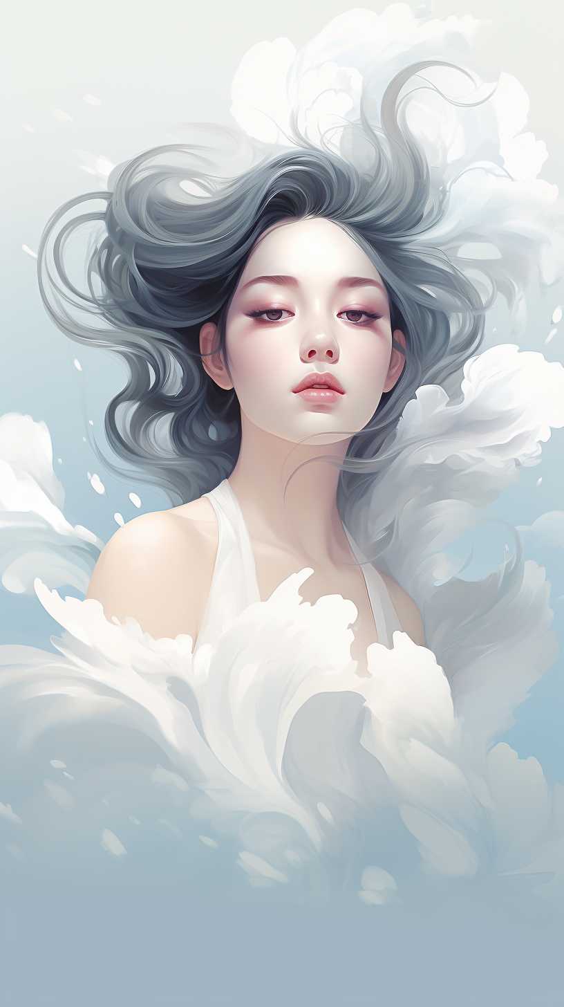 唯美艺术浅白色背景999