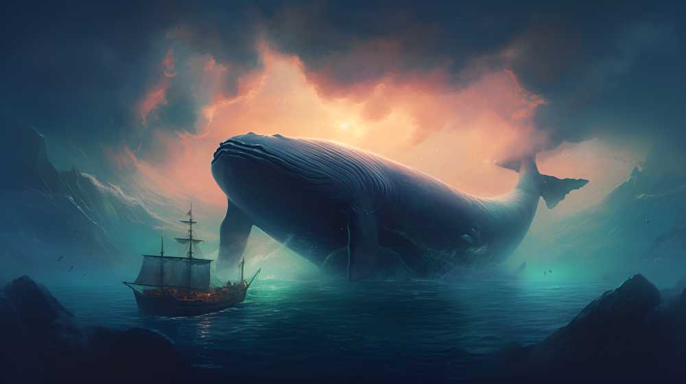 艺术唯美蓝鲸1
