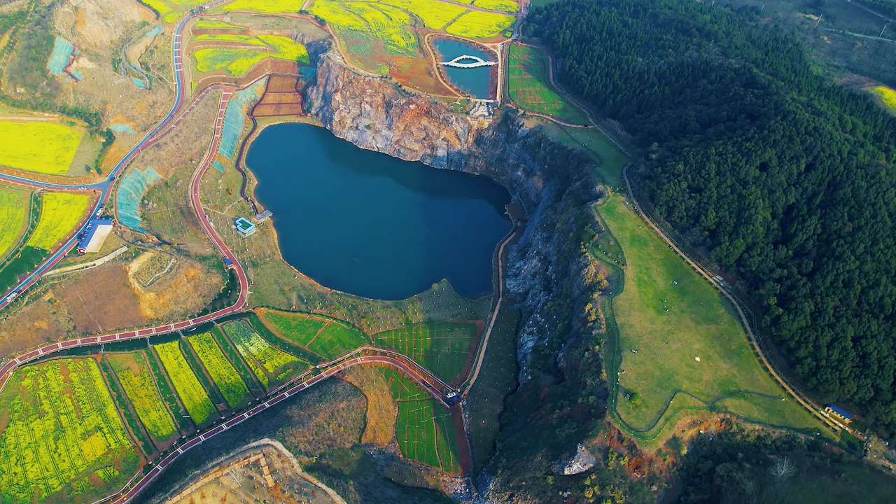改造后的矿山公园