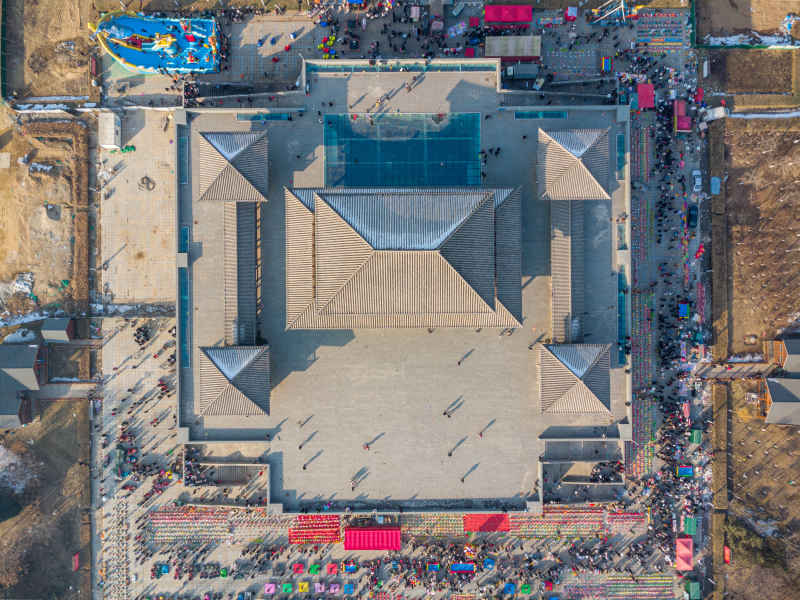 黄金台鸟瞰图