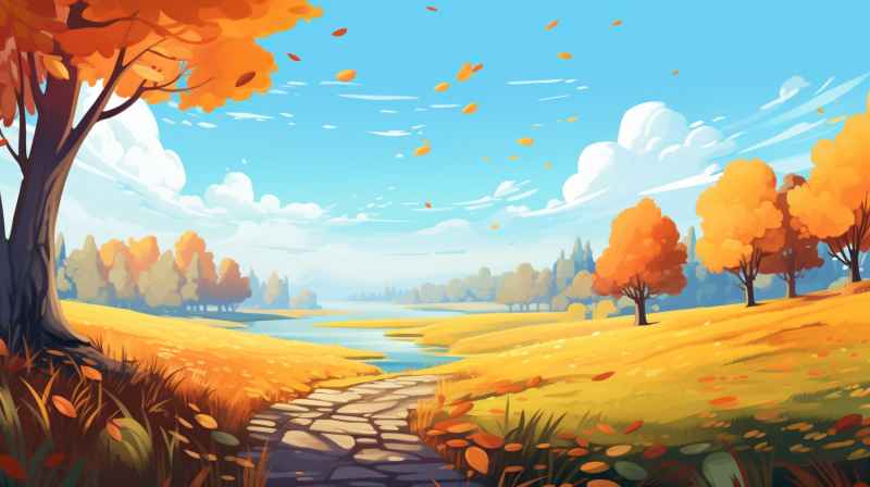 秋天背景