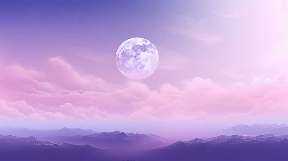 紫色唯美背景画面