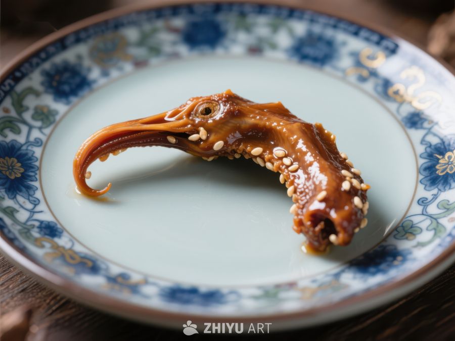酱香鸭舌，点缀芝麻的美味 264