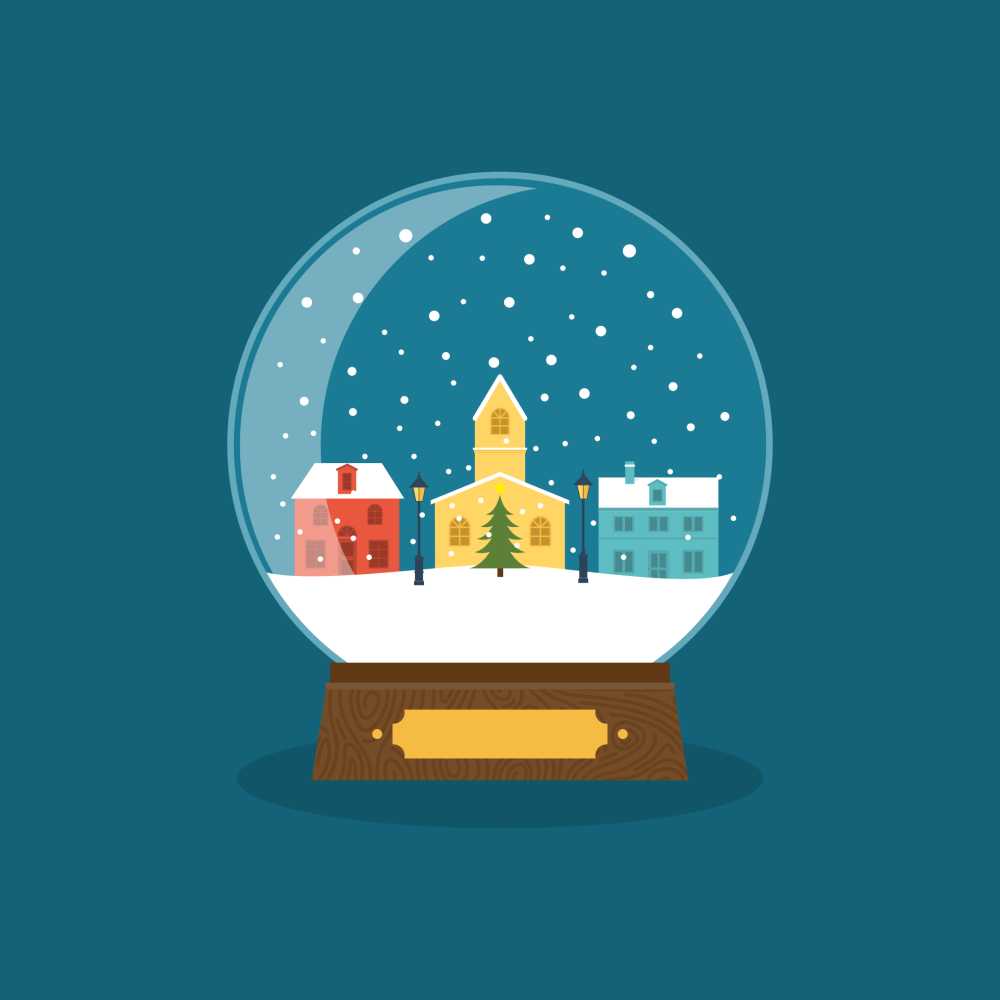 球雪雪世界卡圣诞节十二月装饰设计单位玻璃玻璃全球苍白球问候