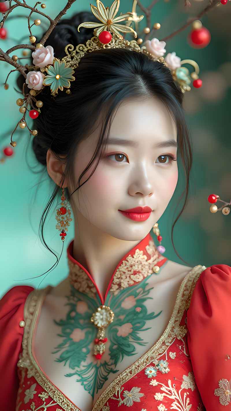 艺术美女新中式主体系列 56