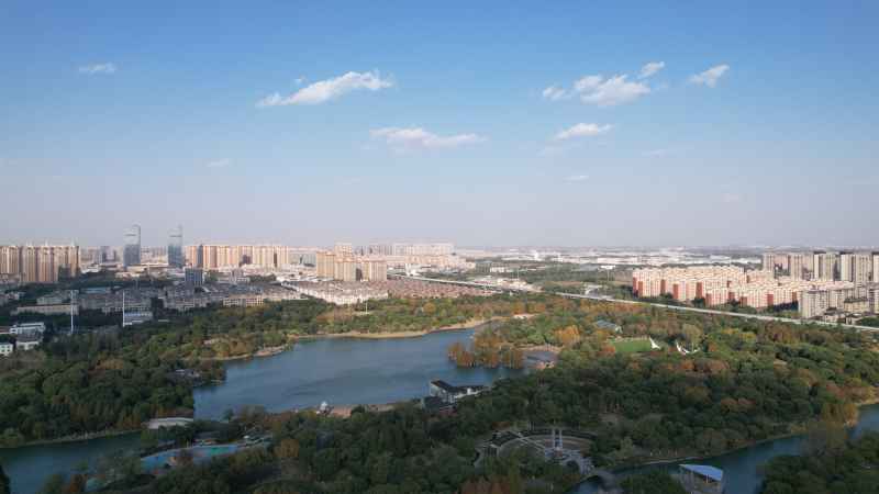 苏州 张家港 梁丰生态园 俯拍 7