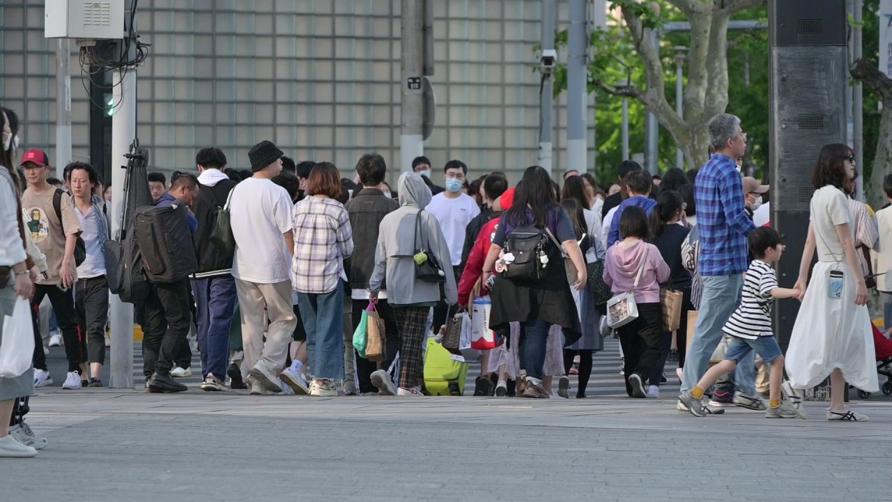 上海市繁华街口