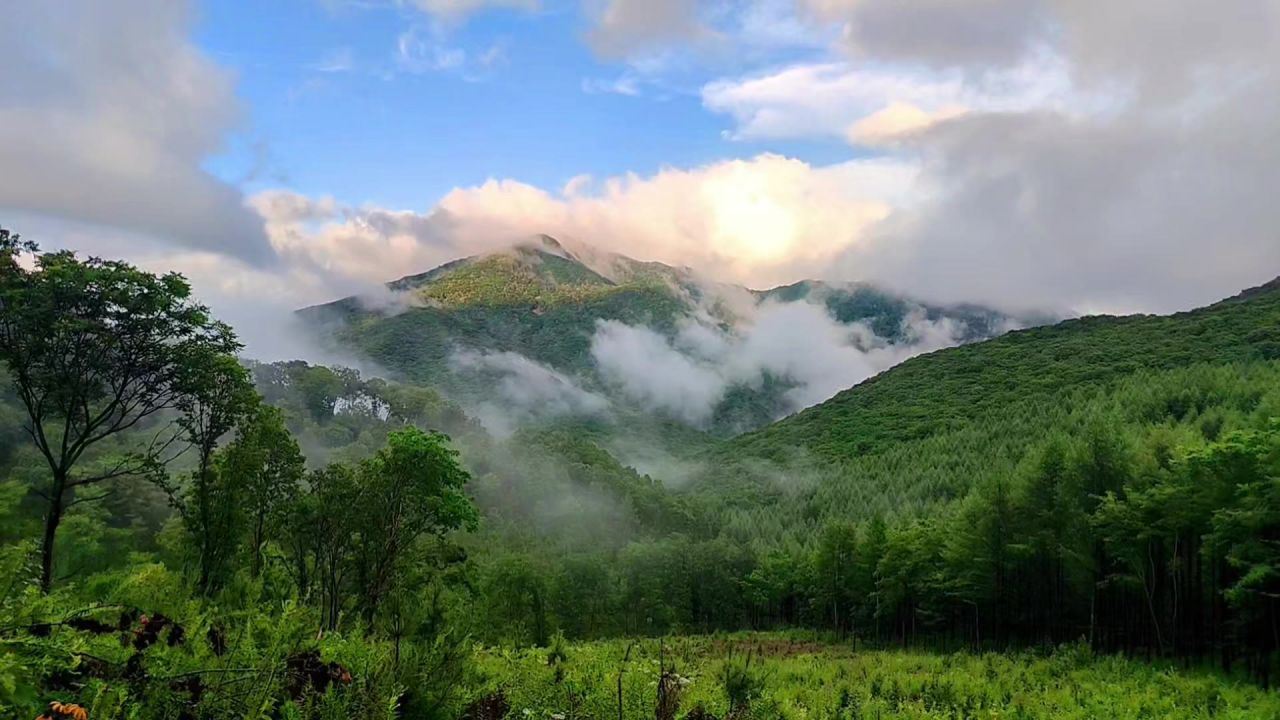 山间流雾02 延时摄影
