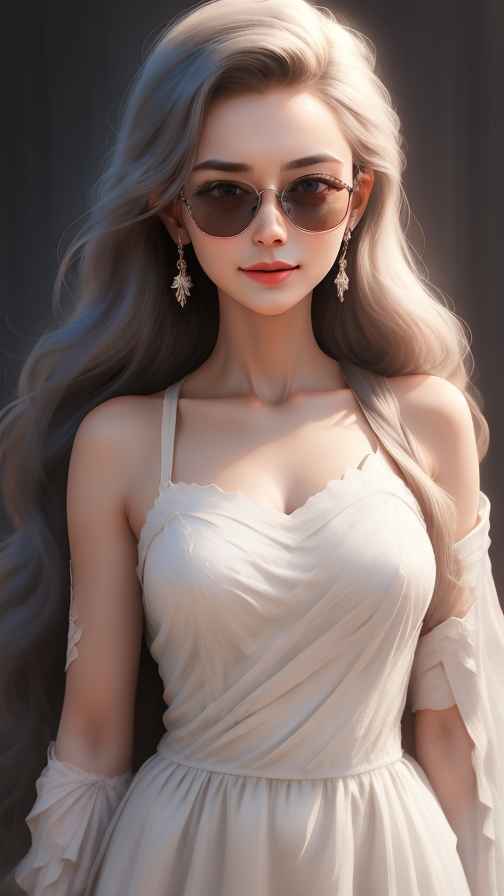 美女身材好看穿什么都好看