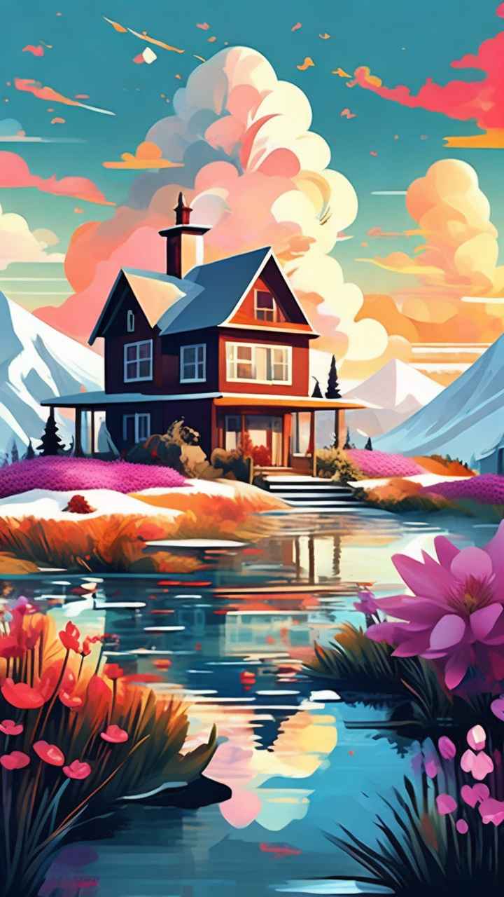 充满活力的绿洲在它的后院各种花 81