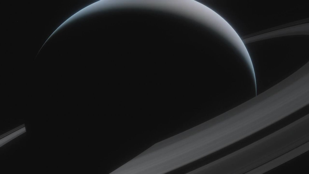 飞越外太空星云和恒星的动画背景 9