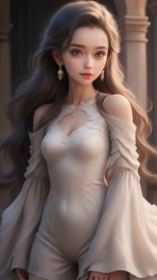 美女身材好看穿什么都好看