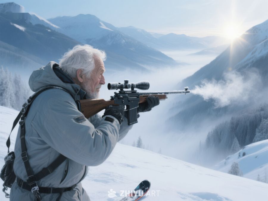 雪地狙击手，山间瞄准 849
