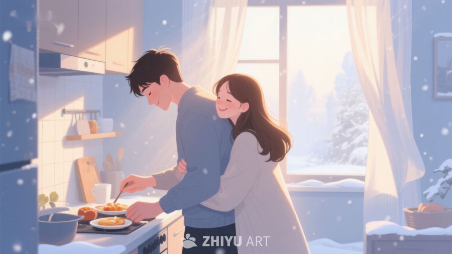 冬日厨房温馨时刻 128