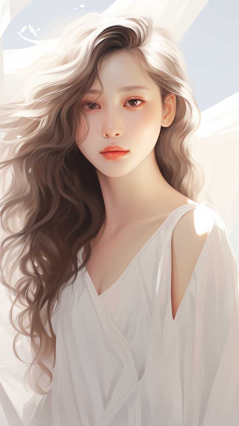 唯美艺术浅白色背景999