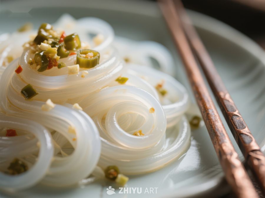 酸辣粉丝：透明细长的美味佳肴 1412