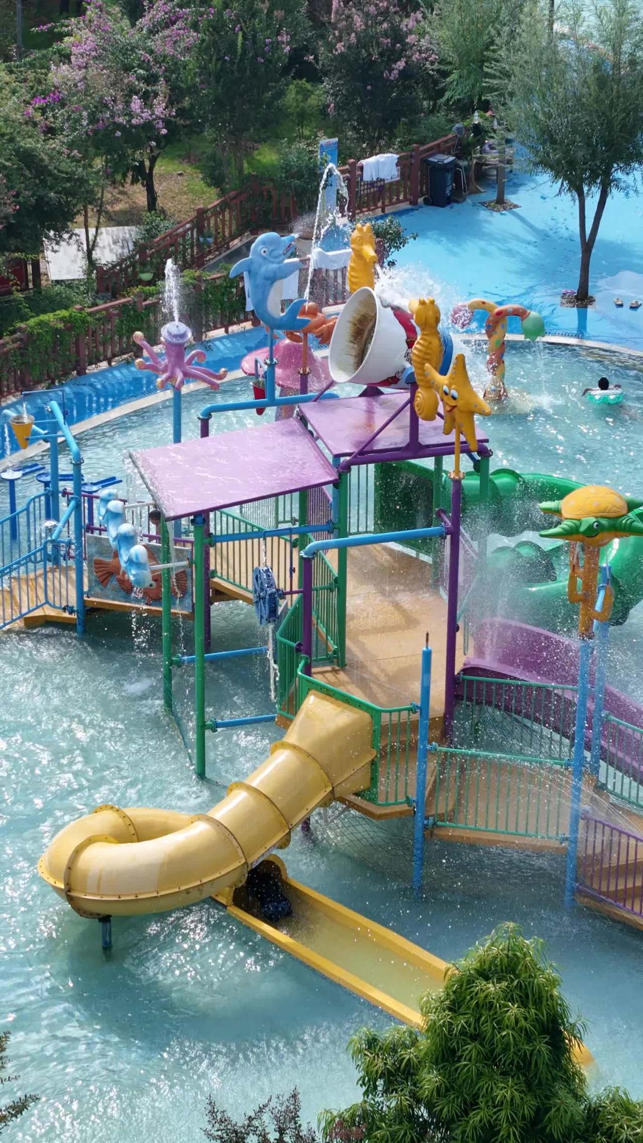 夏日水上乐园欢乐时光