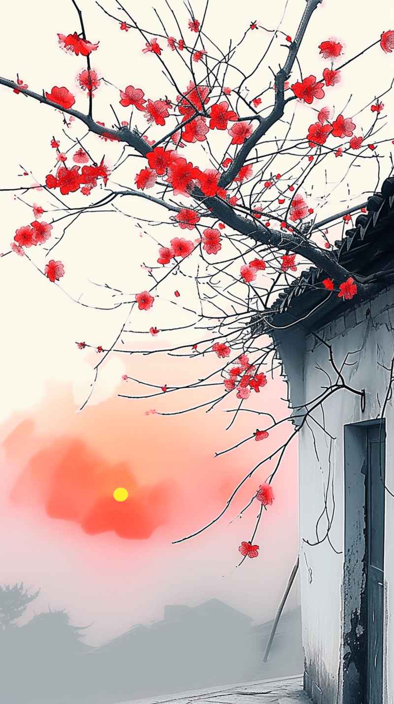老房子梅花 1