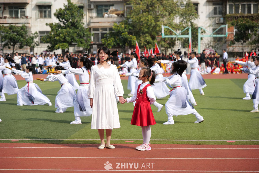 中小学生体育活动展示 109