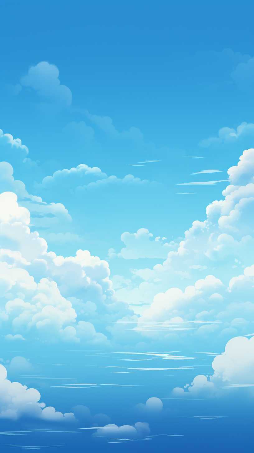 浅蓝色唯美背景