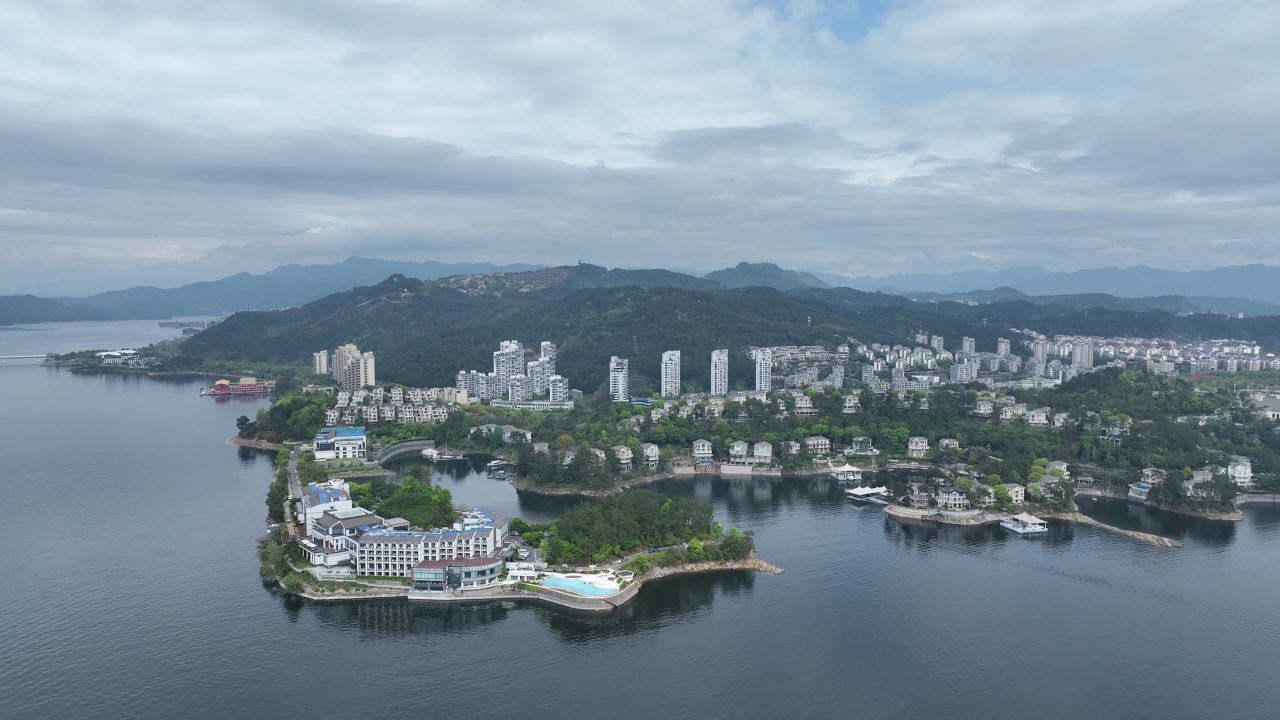 4K航拍浙江千岛湖风景区 6