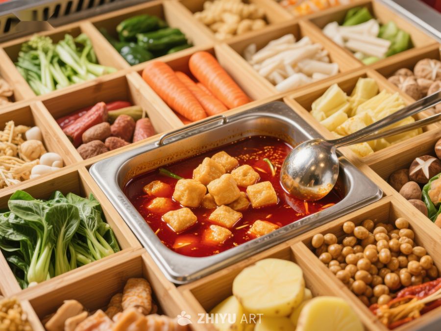 麻辣烫食材丰富多样 409