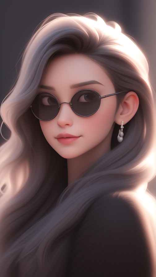 可爱头像美女质感