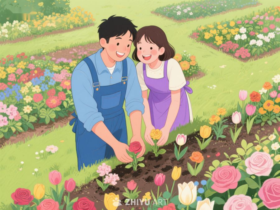花园里的温馨时光 348