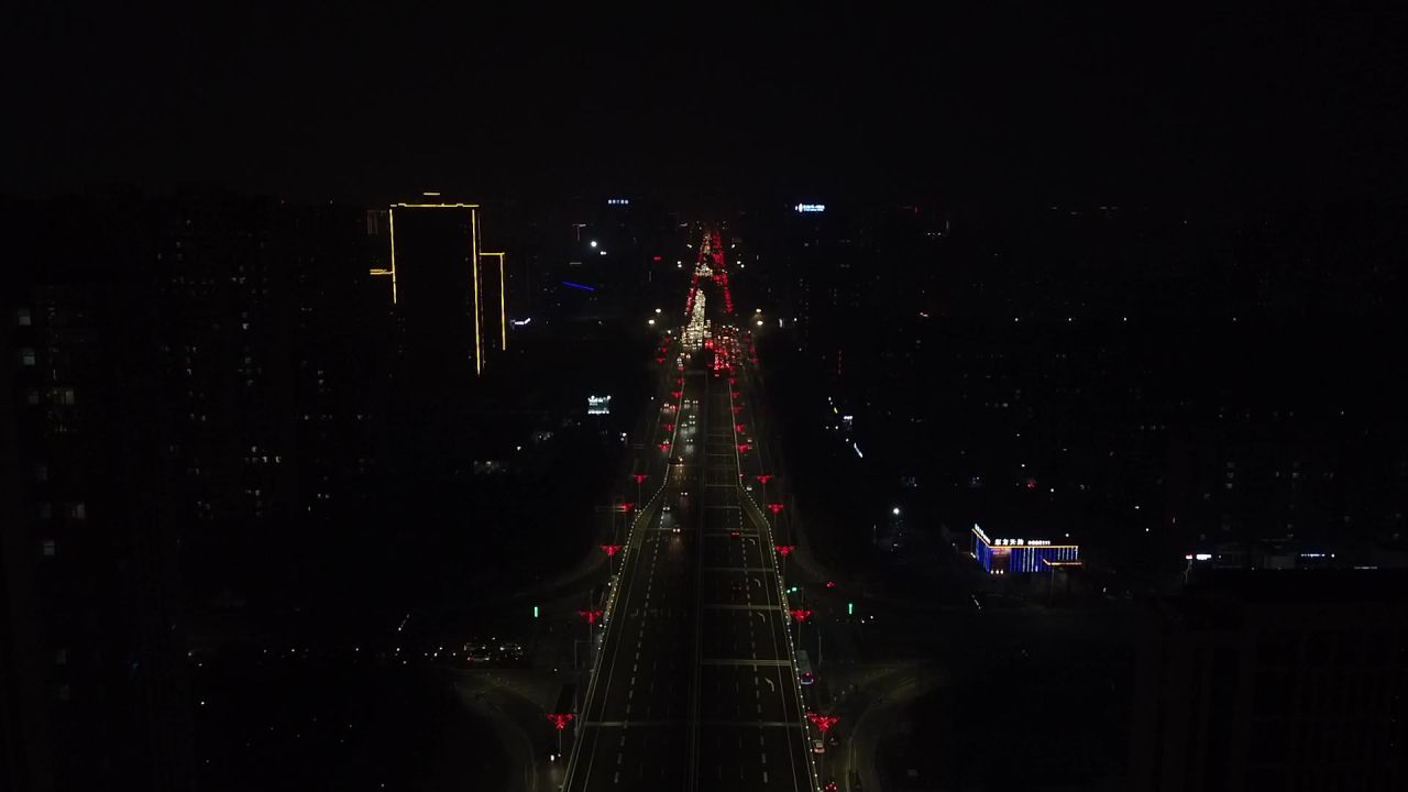 交通夜景