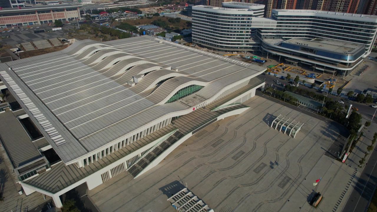 航拍莆田市会展中心