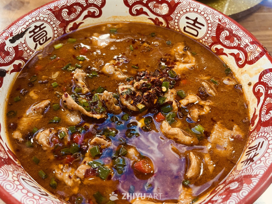 麻辣鸡肉烫