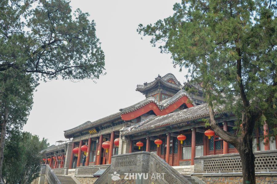 北京颐和园古建筑