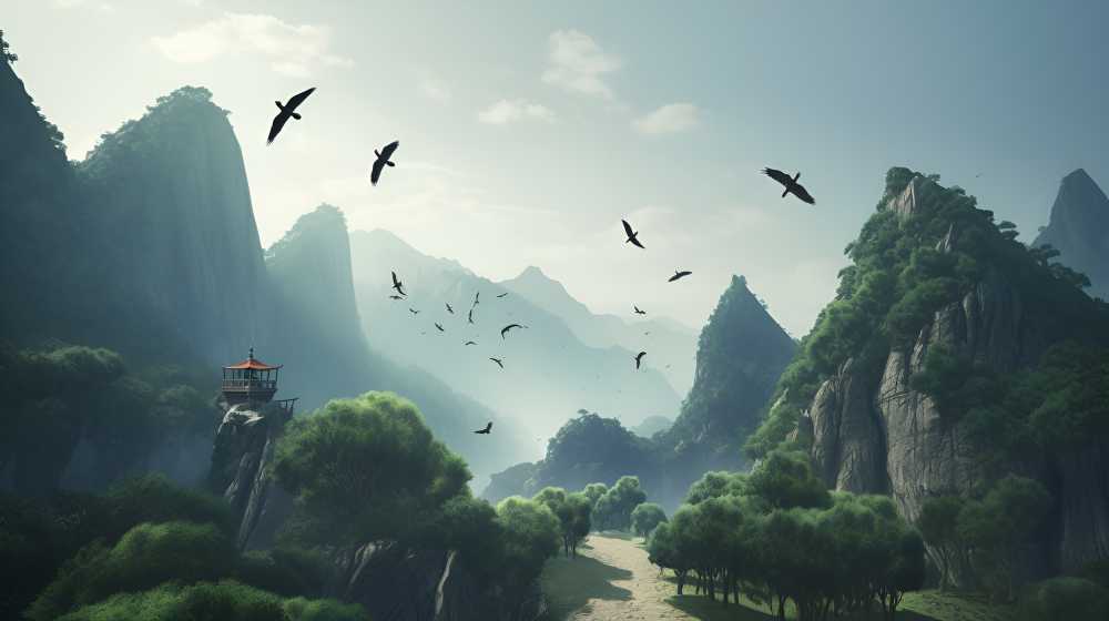 山水画风景1