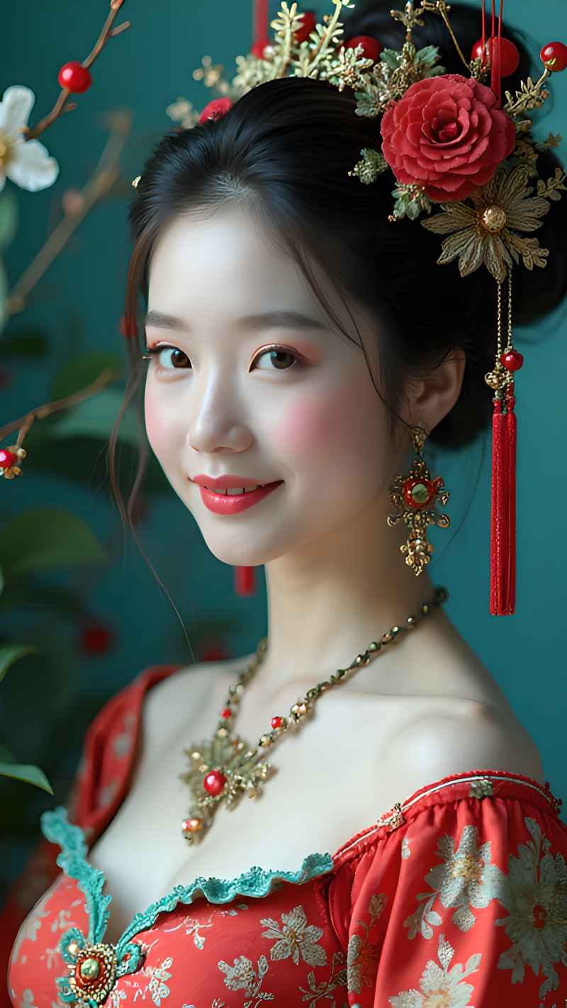 艺术美女新中式主体系列 60