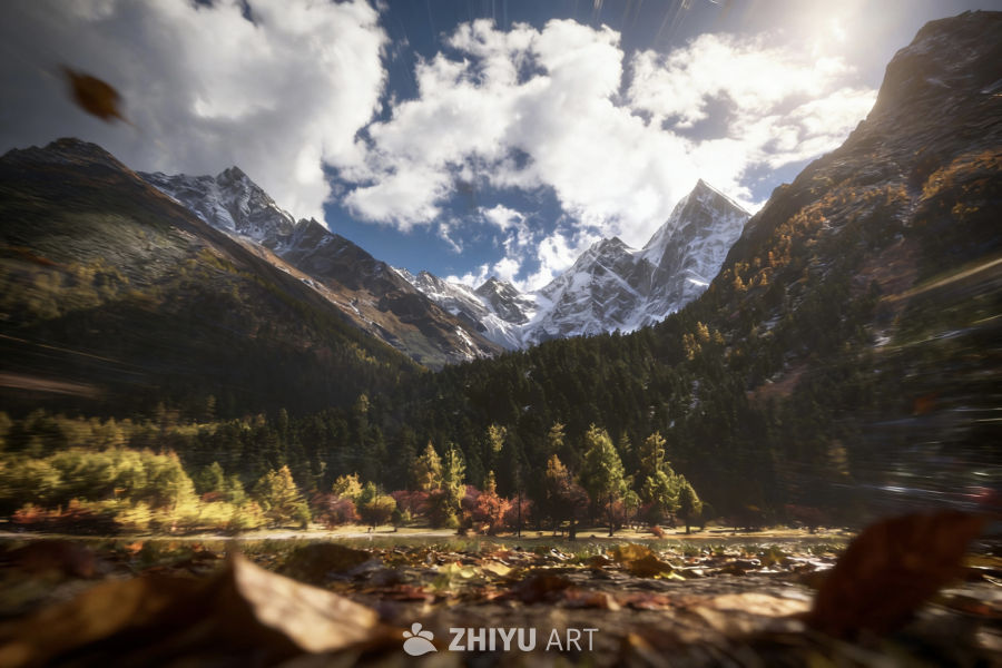 当我把自己拍的照片做成游戏CG画面！