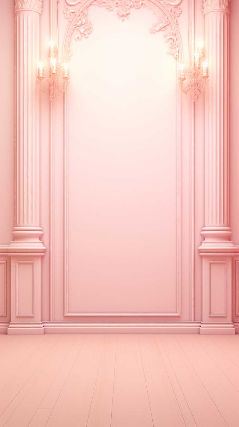 粉色艺术图